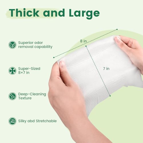 400 Unscented Dog Wipes for Paws and Butt Large Thick Puppy Wipes for Dogs Face and Body Dog Wipes Cleaning Deodorizing Cat Wipes Cleaning Fur and Butt Big Doggie Wipes Doggy Wipes Bum Dog Ear Wipes - view 4