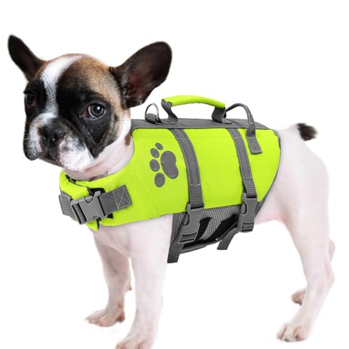 XS Dog Life Jacket, Puppy Life Vest for Swimming, Cat Swim Vest
