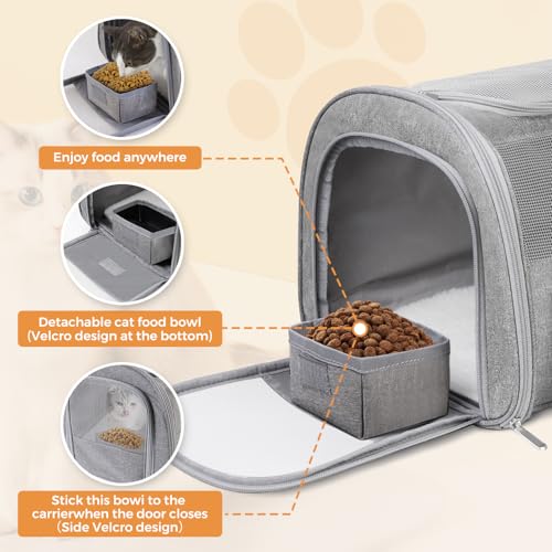Soft-Sided Cat Carrier,Pet Travel Bag (Up to 16 Lbs) - view 3