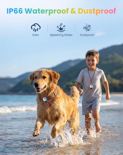 2-in-1 Dog Tracker GPS with LED Light, Pet GPS for Pets,Rechargeable - view 6