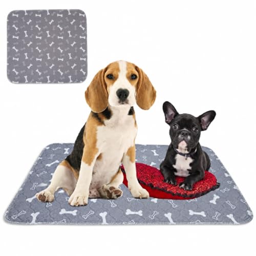 Washable Pee Pads for Dogs |32"x42"(2-Pack)| Eco Friendly Reusable Puppy Pads | Absorbent Piddle Pads Extra Large | Dog Training Pads | Whelping | Waterproof Potty Mats for Incontinence, Playpen/Crate