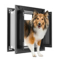 Large Dog Door for Wall,French Style, Heavy Duty Aluminum Frame