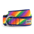 Characters, Adjustable Dog Collar,for Medium Dogs,Rainbow