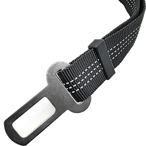 2 Dog Seatbelt Seat Belt Car Harness Leash Travel Accessories Bungee Anti Shock Pet Cat Adjustable Lead Clip Safety Seats Belts Black - view 6