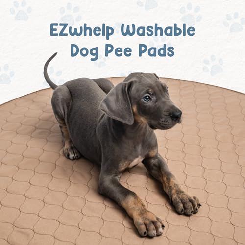 Reusable Dog Pee Pad, Washable Waterproof Round 48 in Mat, 1 Pack - view 2