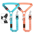 Removable Dog Seat Belt Harness for Car, 3 in 1 Pet Seatbelt Leash