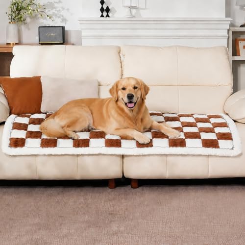 Pet Couch Cover for Dogs & Cats, 27.6X70.86 in, Brown