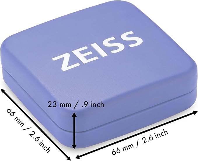 Lens Cleaning Accessory Tin Box Containers with Hinge Lids, Set of 4 - view 2