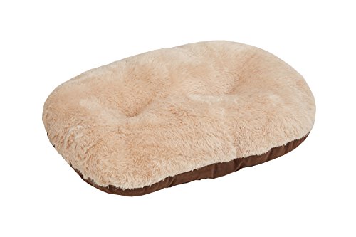 Nordic Oval Cushion for Dog Bed Comfortable Washable, 36-inch, Brown