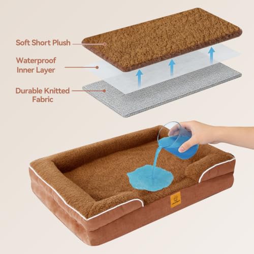 Dog Couch & Cat Bed, Washable Pet Sofa for Small Pets, 30" - view 4