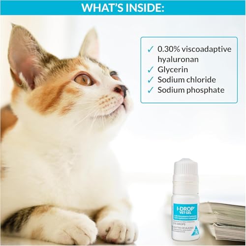 Vet Gel Dog Eye Drops, 0.30% Hyaluronan, Dry Eye Relief, 10 ml - view 4