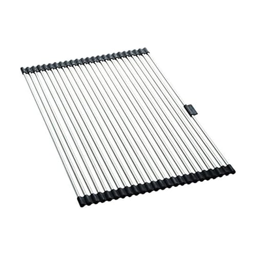 Over The Sink Dish Drying Rack Rolling Stainless Steel
