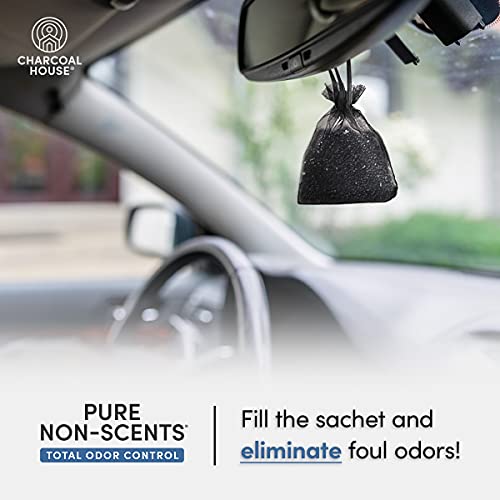 Pure Non Scents Granular Coconut Shell Activated Charcoal - Non Toxic Odor Absorber & Eliminator for Home, Car, Shoes, Closet, Fridge, & More - Safe Deodorizer for Bad Odors - Unscented, 2lbs - view 7