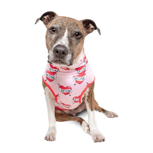 Pittie Clothing Pit Bull Muscle Tee for Dog Breed Dog Shirts Pet Printed Clothes Cool Funny