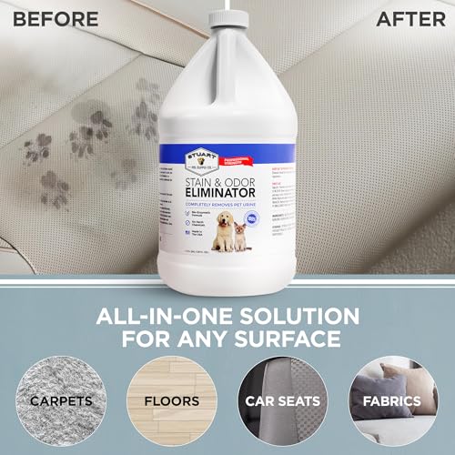 Stuart Pet Supply Co. Professional Strength Pet Odor Eliminator | Urine Odor Remover | Pet Urine Enzyme Cleaner | Pet Stain and Odor Remover | Enzymatic Cleaner for Dog Urine and Cat Urine - view 4