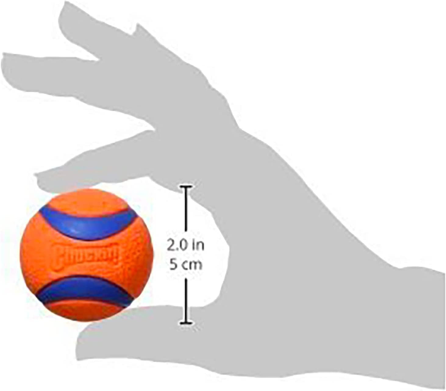 Dog fetch toy ultra ball durable rubber fits launcher small 4 balls - view 7