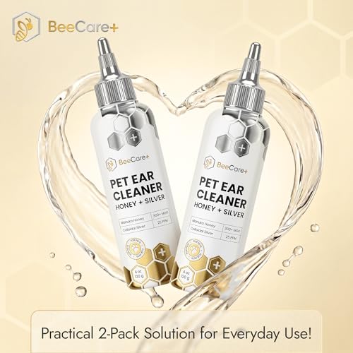 BC+ Dog Ear Cleaner, Manuka Honey 300+ MGO & Colloidal Silver 25 PPM, 2Pack - view 3