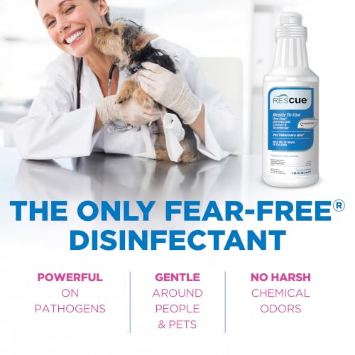 One-Step Ready-to-Use Disinfectant Cleaner & Deodorizer – For Veterinary Use, Animal Shelters, Pet Foster Homes, Kennels, Litter Box – 32 Ounce RTU (Spray Nozzle NOT Included) - view 4