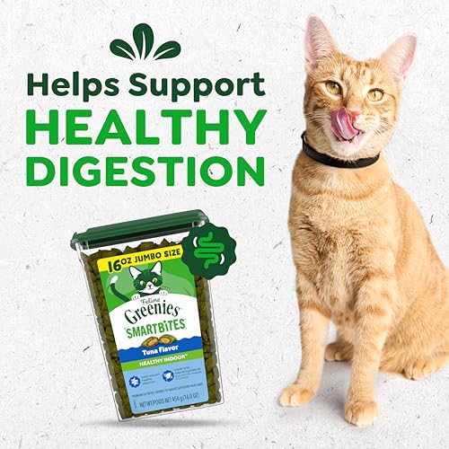 Feline Smartbites Healthy Indoor Cat Treats, Tuna, 16 oz - view 2