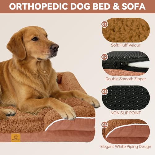 Dog Couch & Cat Bed, Washable Pet Sofa for Small Pets, 30" - view 2