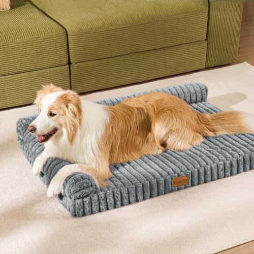 Orthopedic Medium Dog Bed Furry Pet Bed, Washable Cover 30''X20'' - view 3