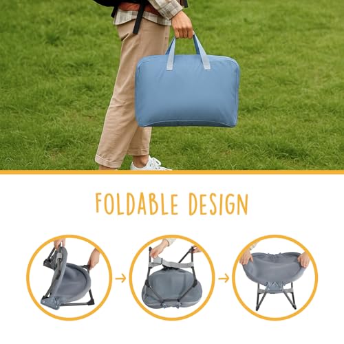 No-Assembly Folding Cat Hammock, Portable Elevated Cat Bed - view 5