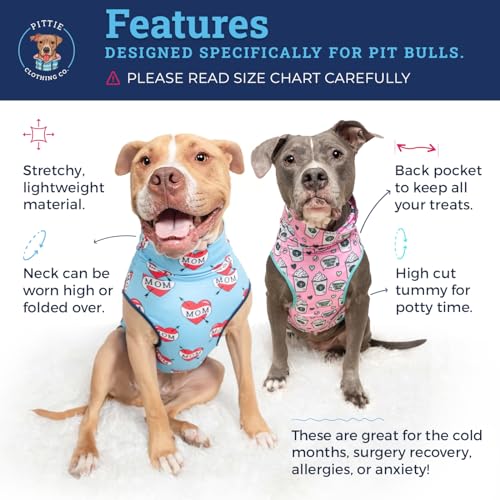 Pittie Clothing Pit Bull Muscle Tee for Dog Breed Dog Shirts Pet Printed Clothes Cool Funny - view 4