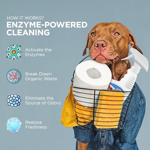 Stuart Pet Supply Co. Professional Strength Pet Odor Eliminator | Urine Odor Remover | Pet Urine Enzyme Cleaner | Pet Stain and Odor Remover | Enzymatic Cleaner for Dog Urine and Cat Urine - view 6