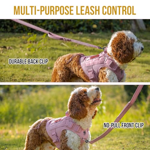 Tactical Dog Harness No-Pull Service Vest for Small Dogs - view 6