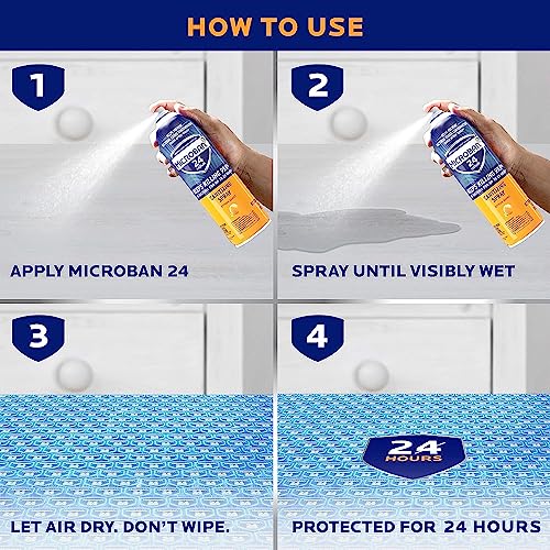 Disinfectant Spray, 24 Hour Sanitizing and Antibacterial Sanitizing Spray, Citrus Scent, 2 Count (15oz Each) (Packaging May Vary) - view 2