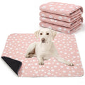 Washable Pee Pad for Dogs of 2Pack Reusable Puppy Non-Slip Pet Training Pads（Pink,31*36"）