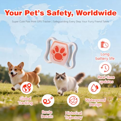 Pet GPS Tracker for Dogs & Cats, Smart GPS Collar with Real‑Time Tracking - view 2
