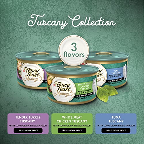 Purina Medleys Tuscany Wet Cat Food VarietyPack - 3 Ounce (Pack of 48) - view 2