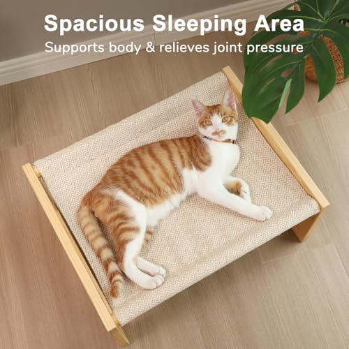Large Cat Hammock, Raised Dog Bed for Indoor and Outdoor, Washable - view 5