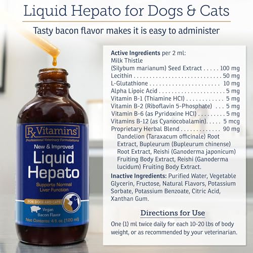 Liquid Hepato Support for Dogs & Cats - 4oz - view 5