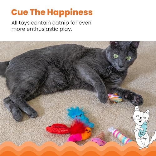 Kitty Sweet Treats Plush Catnip Cat Toys, 7.8", 6-Pack - view 4