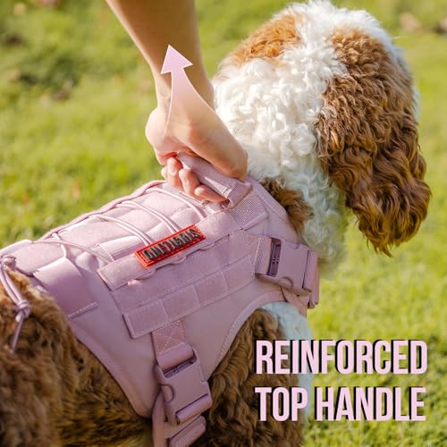Tactical Dog Harness No-Pull Service Vest for Small Dogs - view 4