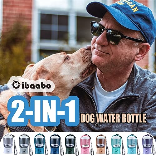 Dog Water Bottle Portable with Food Container & Filter for Travel - view 2