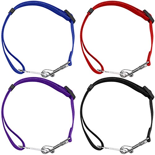 Dog Seat Belt,4 Piece Set Dog Car Adjustable Seatbelts for Vehicle Nylon Pet Safety Heavy Duty & Elastic Car Harness for Dogs - view 2