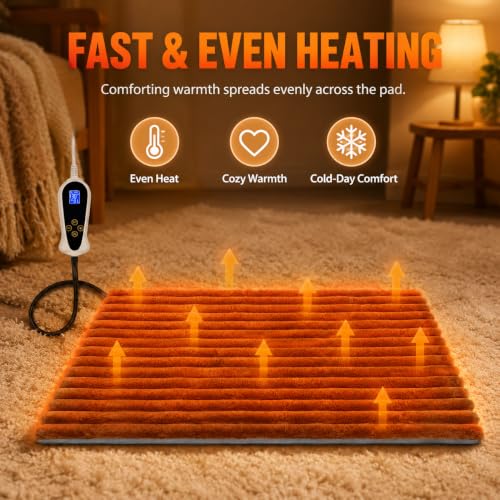 Large Dog Heating Pad 35*24in with Intelligent Time&Temperature Controller - view 6