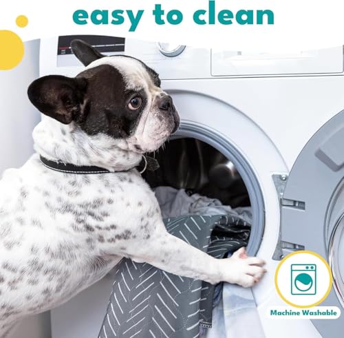 Large Washable Pee Pads for Dogs | Reusable, Waterproof & Ultra Absorbent Puppy Pads | Dog Pee Pads, Anti-Slip, Leakproof & Quick Dry Pet Training Mat | Whelping Pad, Puppy Mat & Crate Pad - view 5