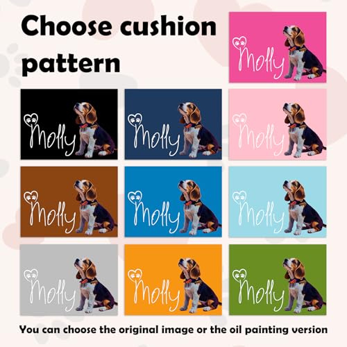 Personalized Dog Cat Food Mat Non-Slip Custom Dog Feed Placemat Water Absorbent Customized PU Mats for Pet Food and Water-Style5 - view 2
