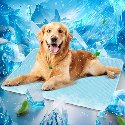 Dog Cooling Mat Instant Pet Cooling Pad Cool Bed for Dogs & Cats