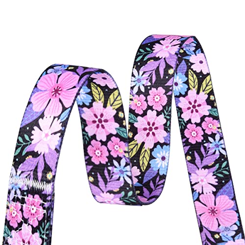 Dog Collar for Small Dogs, Fashion Design, Floral Pink,S - view 5