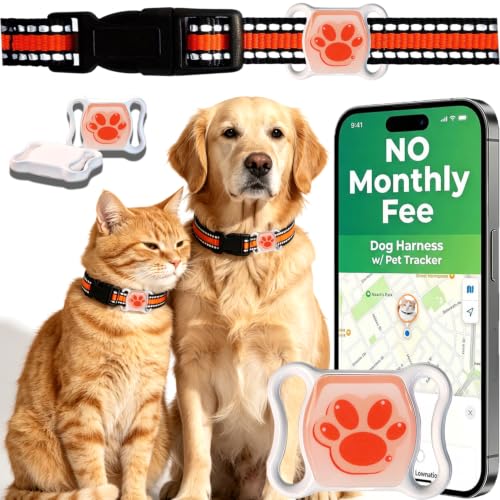 Pet GPS Tracker for Dogs & Cats, Smart GPS Collar with Real‑Time Tracking