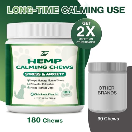 180 Cts Dog Calming Chews, Calming Chews for Dogs, Soft Chews - view 5