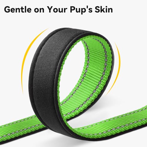 Personalized Dog Collar with Name Plate Built-in for XLarge Dogs - view 6