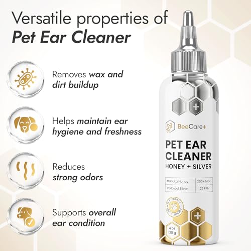BC+ Dog Ear Cleaner, Manuka Honey 300+ MGO & Colloidal Silver 25 PPM, 2Pack - view 2