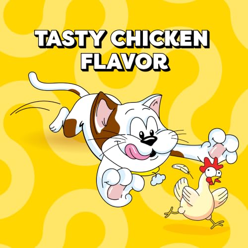 Classic Crunchy and Soft Cat Treats, Tasty Chicken, 30 oz - view 5