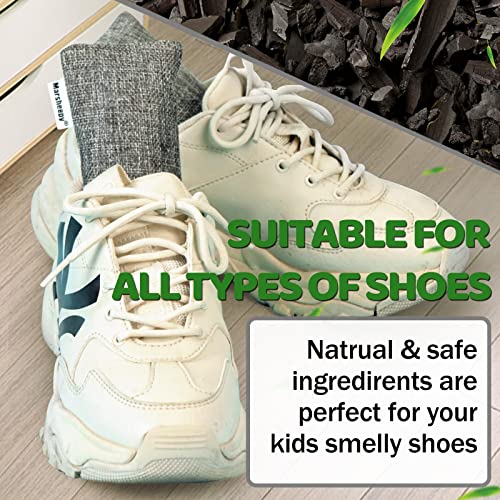 12 Pack Bamboo Charcoal Shoe Deodorizer Insert Bags, Shoe Odor Eliminator - view 4
